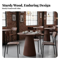 Minimalist Design Mushroom-Shaped Table Modern design Mushroom-Shaped Pedestal Table multipurpose Use Indoor Furnishing long-lasting for Cafe Owners, Interior Designers, Apartment Dwellers, Restaurant, Hotel Lobby, Dining Room, Balcony