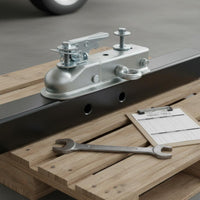 Heavy Duty Hauling Hitch Coupler High Strength Hauling Hitch Coupler Towing Equipment Easy Installation