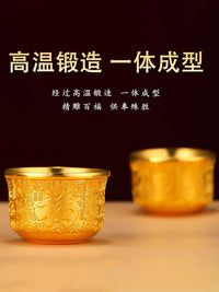 Alloy Offering Cup Set for Worship and Fortune