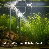 Stainless Steel Lily Pipe Set Rustproof Aquarium Strainer Inflow Outflow Pipe Easy to Stainless Steel Aquarium Strainer Tube Kit for Aquascapers