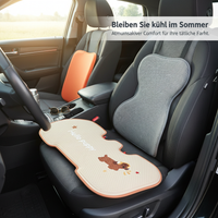 Summer Car Seat Cushion Set with Cooling Gel and Breathable Design