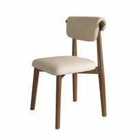 High-Resilience Cushion Upholstered Winged-backBack Chair Ergonomic Backrest Upholstered Side Chair Soft and Breathable Seating Furniture Sturdy Frame for Homeowners, Restaurant Owners, Hotel Managers, Dining Room, Cafe, Kitchen, Office