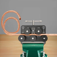 Brake Line Straightener Sturdy Rollers Tubing Straightener Portable