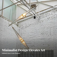 Modern Pendant Light Premium Materials Stylish Luminaire Fixture Geometric Modern Designer Lamp for Homeowners, Business Owners, Dining Room, Cafe