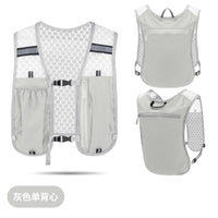 Outdoor Hiking Vest Backpack with Running Phone Pouch and Cycling Backpack
