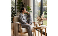 Vase with Rope Elegant Cylindrical Vase Easy to Clean Flower Holder for Entryway, Cafe, Hotel