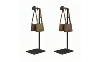 Countertop Handbag Display Stand Minimalist Bag Display Stand with Hook Sleek Handbag Holder Vertical for Boutique, Closet