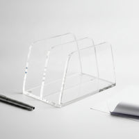 Desktop Mail Organizer Minimalist File Sorter Modern for Home Office