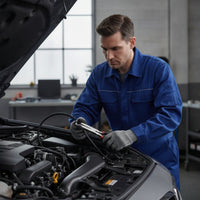Multifunction Automotive Wire-Cutting Plier Long Slim Hose-Separating Plier Curved Jaw Wire Cutter Pliers Black-Coated Handles