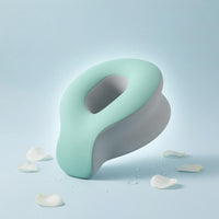 Contoured Prone Massage Pillow Breathable Memory Foam Face Pillow Hollow Center Massage Face Cradle