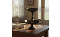 Vintage Bird Feeder Distressed Finish Antique Style Bird Feeder Easy to Maintained Garden Decor for Patio