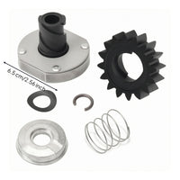 Metal Starter Drive Kit Coiled Coil Starter Drive Assembly Retaining Clip Engine Part Black