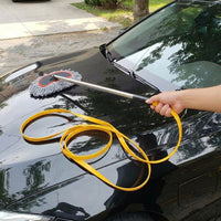 Water Fed Car Wash Brush 10m Hose Extendable Handle for Truck RV Boat Cleaning
