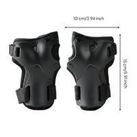 2 Pieces Skating Wrist Guards Impact Resistant Skateboard Palm Protector Breathable Mesh Hand Guards for Kids, Skateboarding