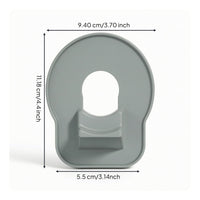 Flat-Backed Swimming Pool Pipe Holder with Adhesive Tape Wall-Mount Swimming Pool Pipe Holder Above Ground Tooltool-Less for Backyard Pools