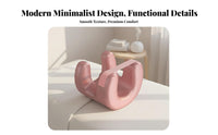 Soft Cushioning Ergonomic Face Pillow Skin-Friendly Face Cradle Pillow Silky Material for Beauty Enthusiasts, Side Sleepers, Bed, Bedroom