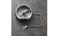 Yacht Deck Fill Cap with Chain Leak Proof Marine Fuel Filler