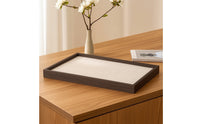 Jewelry Display Tray Rectangular Jewelry Display Tray Low-Profile for Vanity, Dresser, Retail Counter
