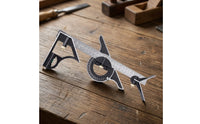 Combination Square with Bubble Level 0-180 Degree Combination Square Angle Locator Multifunction Protractor Stainless Steel