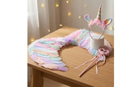 Feather Angel   Paperboard Angel Feather   Comfortable Fit Fairy-Tale Horse Headband Set