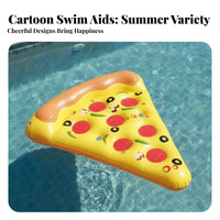 Fun Shapes Inflatable Water Lounger Long-Lasting PVC Water Lounger Portable for Party Goers, Seniors, Beach, Summer Vacation