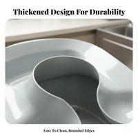 Thickened Design Hair Perm Neck Tray Ergonomic Fit Perming Neck Tray Waterproof for Hairstylists, Home Users, Beauty Parlor, Barbershop