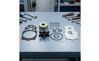 Impeller Repair Kit with Pump Housing Rebuild Outboards Water Pump Repair Kit Compact for Boat Owners