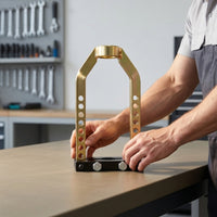 Bolt-Fastened Ball Cage Removal Tool Heavy Duty CV Joint Removal Tool High Strength CV Joint Puller Featuring a-Shaped Frame Universal for Mechanics, DIYers, Auto Repair, Garage, Workshop