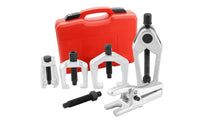 5 Piece Ball Joint Puller Set Metal Ball Joint Removal Tool Kit Universal Fit Steering Chassis Tools for Auto Repair Workers