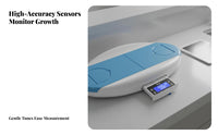 Infant Height and Weight Scale Connectivity Digital Infant Scale Built-in Tape Measure Smart Infant Growth Measurement Device for Nursery, Home