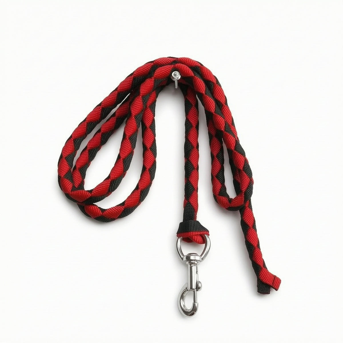 Braided Horse Lead Rope with Snap Hook Twisted Horse Lead Rope Long-Lasting Sturdy for Equestrians, Stable, Turnout