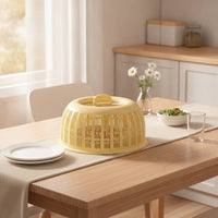Food Cover with Handle Stackable Lid Lightweight for Kitchen, Home Cooks