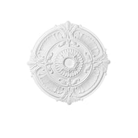 PU Ceiling Rose Decorative Round Lamp Base - European Style 50cm
