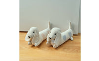 Dog Door Stopper Cute Weighted Stop Air Barrier for Bedroom, Entryway