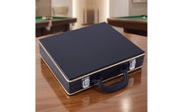 Billiard Ball Storage Case Hard Sided Billiard Ball Case Carrying Box for Tournaments, Home Game Room