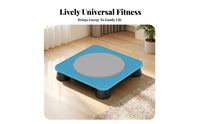Close-to-Ground Square Trampoline Rounded Corners Mini Fitness Trampoline Circular Mat Sports Equipment Shock-Absorbing