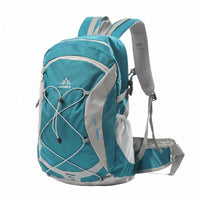Lightweight Hiking Backpack Water-Repellent Cycling Backpack Mesh Rucksack Front Elastic Lacing