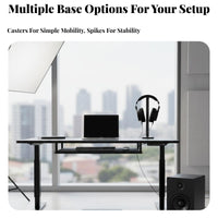 Eliminates Resonance Floor Speaker Vibration Damping Tray Noise Reduction Speaker Isolation Base Strong Load-Bearing Subwoofer Shock Absorption Platform Anti-Slip Design for Audiophiles, Home Theater Enthusiasts, Recording Studio