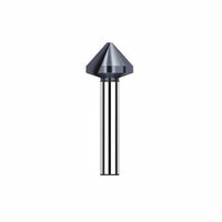90 Degree Countersink Boring Tool High Tungsten Carbide Chamfering Cutter Burr Final Power Tool Accessory for Machinists, Metalworkers, Factory