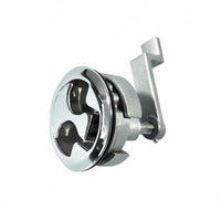 Marine T Handle Lock Polished Finish Stainless Steel T-Handle Latch Easy Installation Boat Hatch Latch for Yacht Owners, Boats, Yachts, RVs