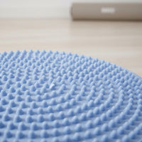 Anti-Rupture-Resistant Inflatable Balance Disc Thickened Wobble Cushion Adjustable Firmness for Seniors, Kids, Office
