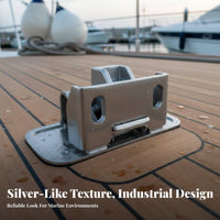 Stainless Steel Door Lock Yacht Cabin Floor Buckle Heavy Duty Stainless Steel Boat Latch for Shipbuilders, DIY Enthusiasts, Ship
