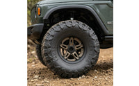 4 Pieces RC Crawler Tire with Metal Hub Rubber RC Crawler Wheel Assembly Replacement Wheel Rims with Tire for Trail Riding