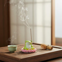 Cute Animal Perfumed Rod Burner Unique Gift Idea Cute Animal Perfumed Rod Holder Creates Relaxing Atmosphere for Desktop, Meditation Space