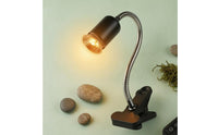 Timed Dimming Switch Clamp Basking Lamp Reflective Interior Gooseneck Basking Lamp Metal Body UK Plug for Reptiles, Pets