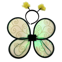 Butterfly Wing Costume Prop Comfortable to Wear Four Lobed Shape Theatrical Accessory for Stage Performance