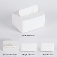 Baby Wipes and Wet Wipes Storage Box for Home Office, Multi-purpose Container for Office Desk, Modern Minimalist Tissue Box, Car Accessory