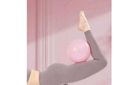 Thickened Wall Pelvic Floor Exercise Ball Pressure Resistant Round Pilates Ball Glossy Finish Polished Surface