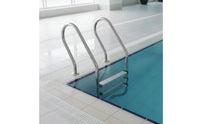 304 Stainless Steel Swimming Pool Ladder Long-Lasting Pool Ladder with Handrails Stable Textured
