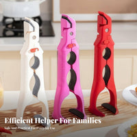 Triple-Function Anti-Scald Gripper Bottle Unseal Er Function Triple-Function Plate Grabber Multifunctional Pot Pan Gripper